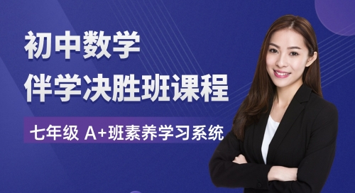 2025青少素养清北伴学决胜计划-七年级数学系统班